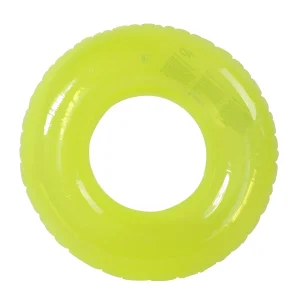 30" Inflatable Children's 1-Person Swimming Pool Ring Tube Pool Float - Yellow